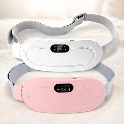Electric Period Cramp Massager – Heating & Vibrating Waist Belt