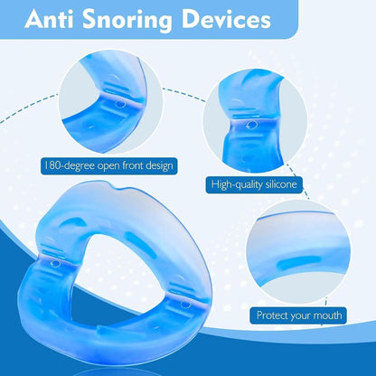 Anti snore mouth piece